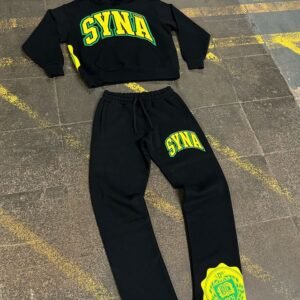 New syna world Black Tracksuit